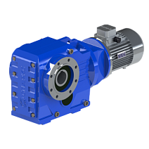 Мотор-редуктор коническо-цилиндрический KAZ-S47-24.06-31.17-0.25 (PAM80, 8P) sf= 4.73